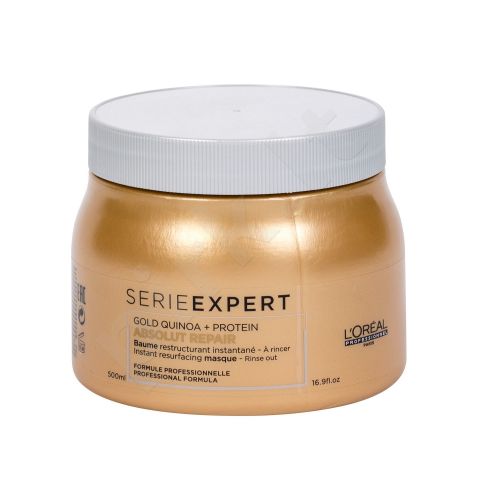 L´Oréal Professionnel Série Expert, Absolut Repair Gold Quinoa + Protein, plaukų kaukė moterims, 500ml