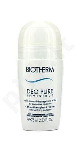 Biotherm Deo Pure Invisible, 48H, antiperspirantas moterims, 75ml
