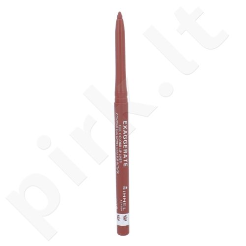 Rimmel London Exaggerate, lūpų pieštukas moterims, 0,25g, (018 Addiction)