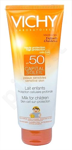 Vichy Capital Soleil Milk For Children SPF50, kosmetika moterims, 300ml