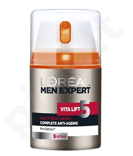 L´Oréal Paris Men Expert, Vita Lift 5, dieninis kremas vyrams, 50ml