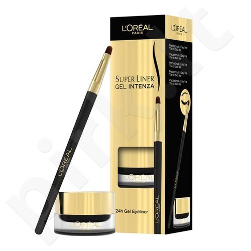 L´Oréal Paris Super Liner, Gel Intenza 24h, akių kontūrui moterims, 2,8g, (01 Pure Black)