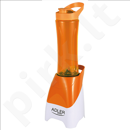 Adler AD 4054 Personal blender, 2x600ml cups, Convenient cup cap with a spout, Power 250W, Orange