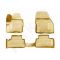 Guminiai kilimėliai 3D LAND ROVER Freelander 2 2013-2014, 4 pcs. /L40003B /beige