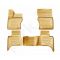 Guminiai kilimėliai 3D LAND ROVER Range Rover Sport 2015->, 4 pcs. /L40004B /beige