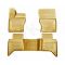 Guminiai kilimėliai 3D LAND ROVER Range Rover 2015->, 4 pcs. /L40005B /beige
