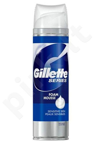 Gillette Series, Sensitive, skutimosi putos vyrams, 250ml
