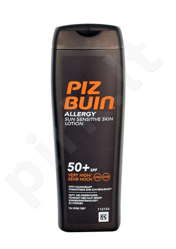 PIZ BUIN Allergy, Sun Sensitive Skin Lotion, Sun kūno losjonas moterims, 200ml