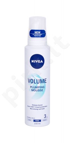 Nivea Volume, Plumping Mousse, plaukų apimčiai didinti moterims, 150ml