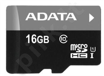 Atminties kortelė Adata 16GB microSDHC UHS-1