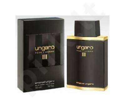 Emanuel Ungaro Ungaro Pour L´Homme III, tualetinis vanduo vyrams, 100ml