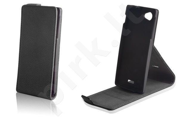 HTC Desire 816 dėklas STAND Forever juodas