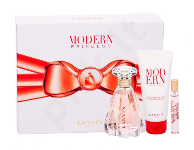 Lanvin Modern Princess, rinkinys kvapusis vanduo moterims, (EDP 90 ml + kūno losjonas 100 ml + EDP 7,5 ml)
