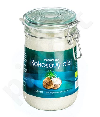 Allnature Premium Bio Coconut Oil, sveikatos priežiūrai moterims ir vyrams, 1000ml