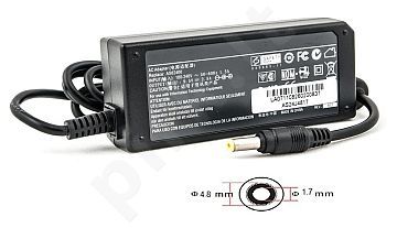 Notebook power supply ASUS 220V, 24W: 9.5V, 2.5A