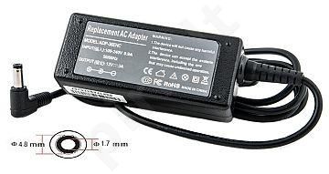 Notebook power supply ASUS 220V, 36W: 12V, 3A