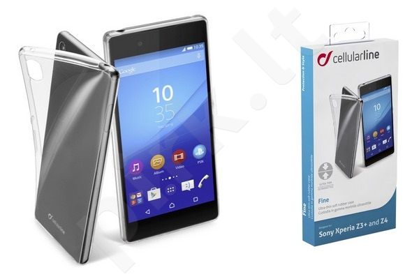 Sony Xperia Z4 dėklas FINE Cellular permatomas