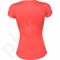 Marškinėliai treniruotėms Outhorn Quick Dry Basic Fit W HOL17-TSDF600 neon rožinės spalvos