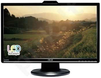 Monitorius Asus VK248H 24'' LED FHD, 2ms, HDMI, DVI, Garsiakalbiai, Kamera  - Pirk.lt parduotuvė