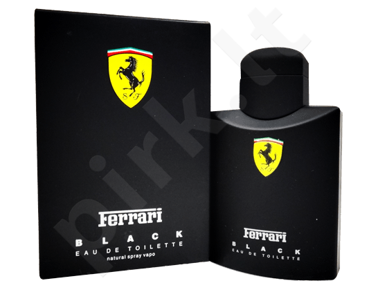 Ferrari Scuderia Ferrari Black, tualetinis vanduo vyrams, 125ml, (Testeris)