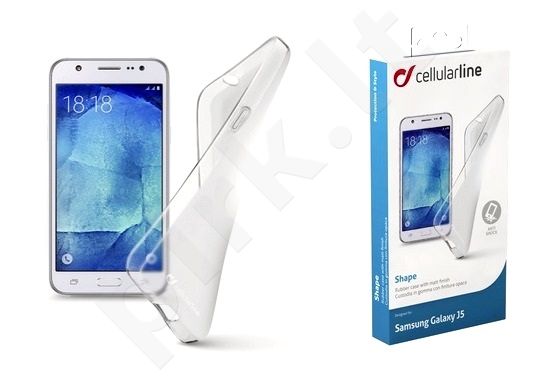 Samsung Galaxy J5 dėklas SHAPE Cellular permatomas