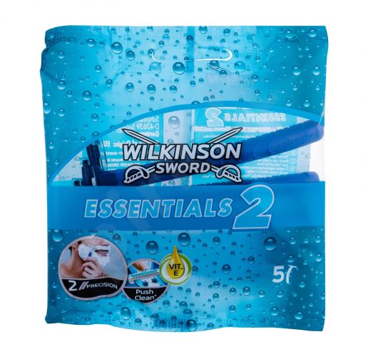 Wilkinson Sword Essentials 2, skutimosi peiliukai vyrams, 5pc