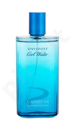 Davidoff Cool Water, Caribbean Summer Edition, tualetinis vanduo vyrams, 125ml