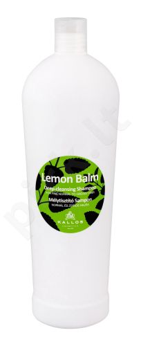 Kallos Cosmetics Lemon Balm, šampūnas moterims, 1000ml