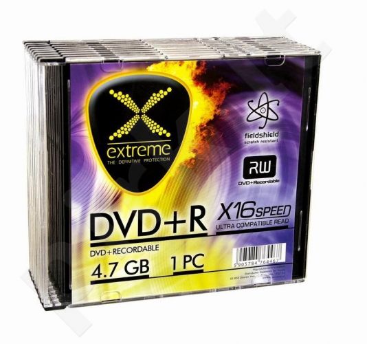 DVD+R Extreme [ slim jewel case 10 | 4.7GB | 16x ]