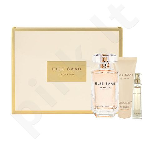 Elie Saab Le Parfum, rinkinys kvapusis vanduo moterims, (EDP 90ml + 10ml EDP + 75ml kūno losjonas)