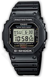 Laikrodis CASIO G-SHOCK DW-5600E-1E Shock Resistant. Digital. Multifunction. Daily . Stop . Countdown timer. WR 200mt **ORIGINAL BOX**
