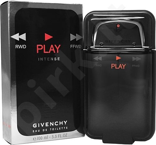 Givenchy Play Intense, tualetinis vanduo vyrams, 100ml