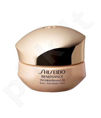 Shiseido Benefiance Wrinkle Resist 24, paakių kremas moterims, 15ml