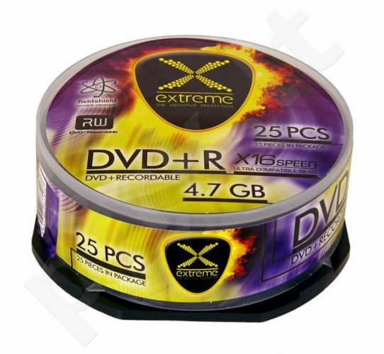 DVD+R Extreme [ cake box 25 | 4.7GB | 16x ]