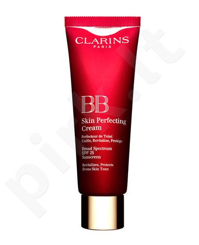 Clarins Skin Perfecting Cream, SPF25, BB kremas moterims, 45ml, (02 Medium)