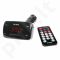 FM bangų moduliatorius ACME F100-01 Car FM Transmitter with SD card