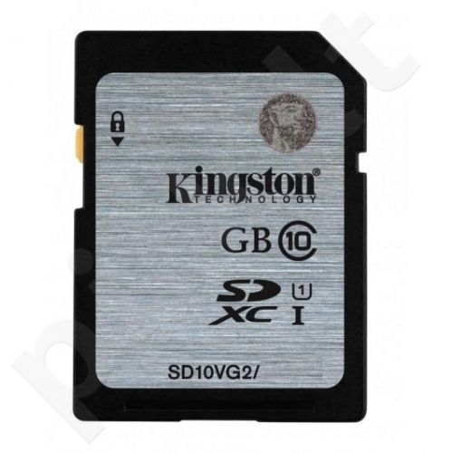 Atminties kortelė Kingston 64GB SDXC Class10 UHS-I Sparta 45MB/s