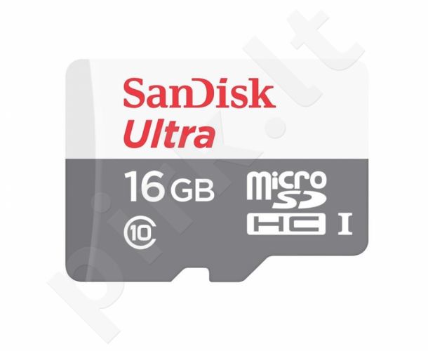 SanDisk ULTRA ANDROID Micro SDHC Card 16GB 48MB/s Class UHS-I