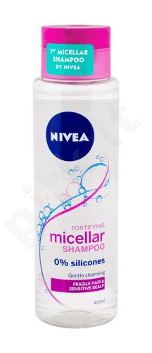 Nivea Micellar Shampoo, Fortifying, šampūnas moterims, 400ml