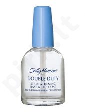 Sally Hansen Double Duty, Strengthening Base & Top Coat, nagų priežiūra moterims, 13,3ml