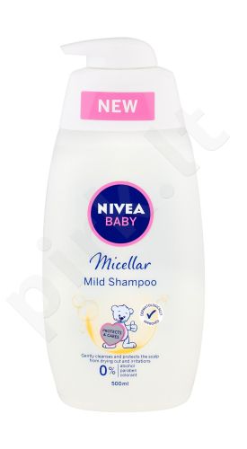 Nivea Baby, Micellar, šampūnas vaikams, 500ml