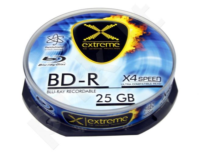 BluRay BD-R Extreme [ Cake Box 10 | 25GB | 4x ]