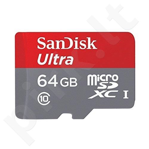 SanDisk ULTRA ANDROID Micro SDXC Card 64GB 80MB/s Class UHS-I + adapter