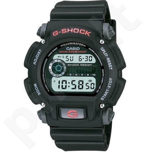 Casio G-Shock DW-9052-1VDR vyriškas laikrodis-chronometras