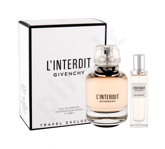 Givenchy L´Interdit, rinkinys kvapusis vanduo moterims, (EDP 80 ml + EDP 15 ml)