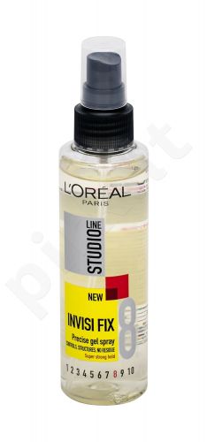 L´Oréal Paris Studio Line, Invisi Fix Gel Spray, plaukų purškiklis moterims, 150ml
