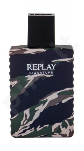 Replay Signature, tualetinis vanduo vyrams, 100ml