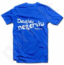 Marškinėliai "Daugiau negersiu"