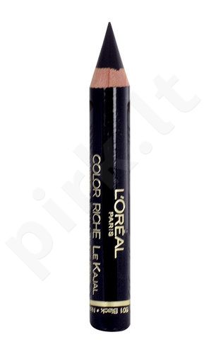L´Oréal Paris Color Riche, Le Kajal, akių kontūrų pieštukas moterims, 2g, (501 Oriental Black)