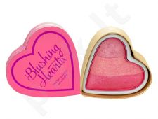 Makeup Revolution London I Heart Makeup, Blushing Hearts, skaistalai moterims, 10g, (Iced Hearts)